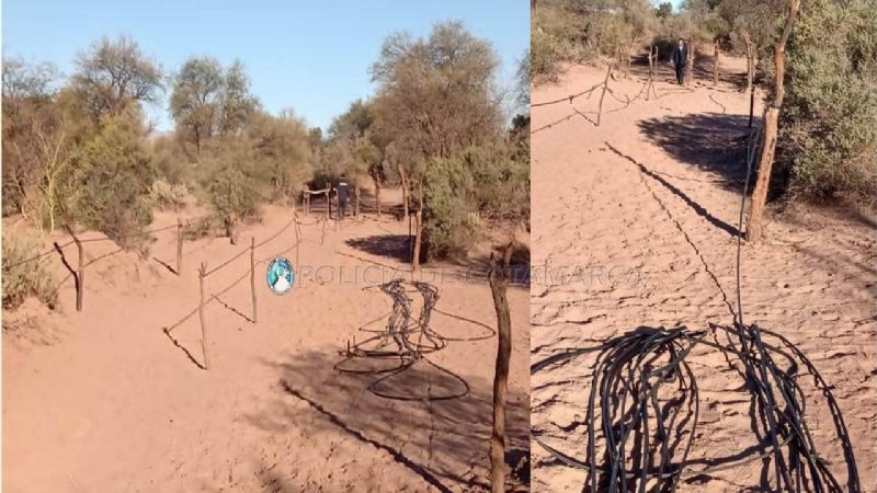 Policías impidieron carreras cuadreras clandestinas en Tinogasta
