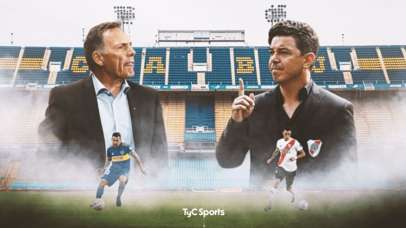 Superclásico Boca-River en los 4tos. de final de la Copa LPF