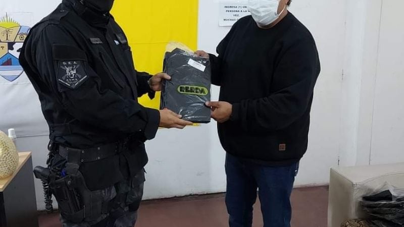 Polti donó indumentaria al Grupo GEA