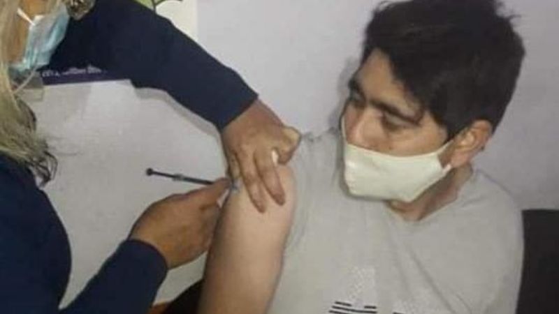 Bomberos Voluntarios recibieron la primera dosis