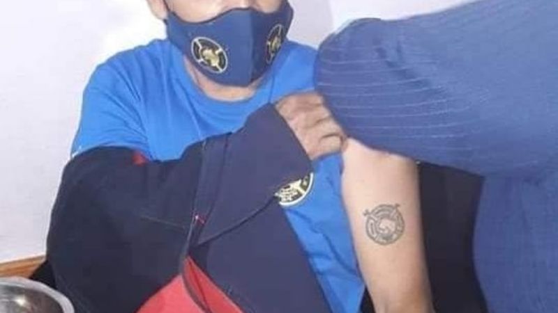 Bomberos Voluntarios recibieron la primera dosis