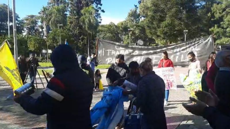 Con una movilización, piden la apertura de los gimnasios