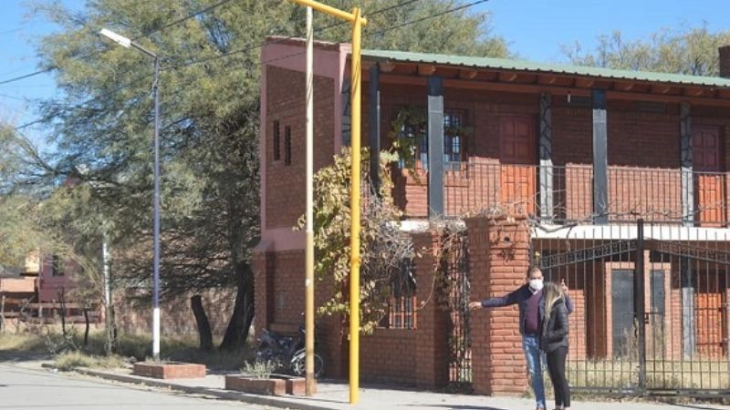 Continúa obra de urbanización en Santa María