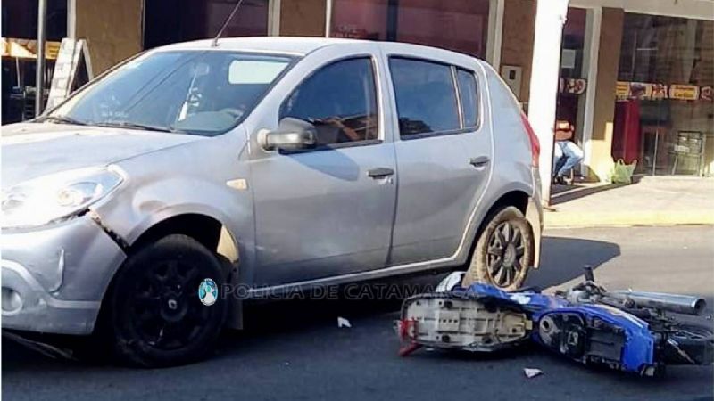 Choque en avenida Güemes