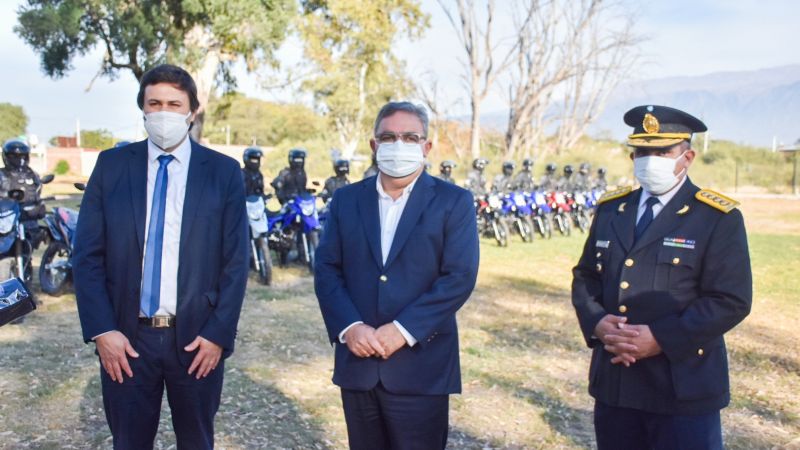 Entregaron herramientas de trabajo a la Policía