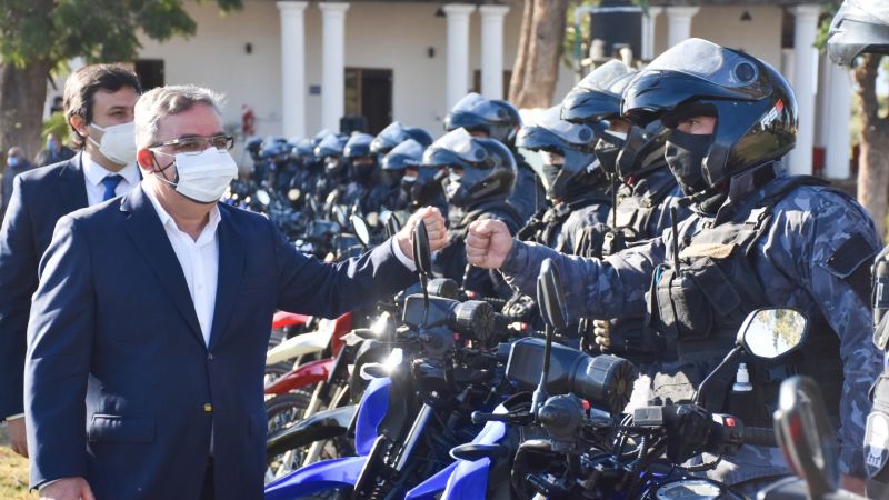 Entregaron herramientas de trabajo a la Policía