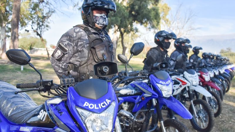 Entregaron herramientas de trabajo a la Policía