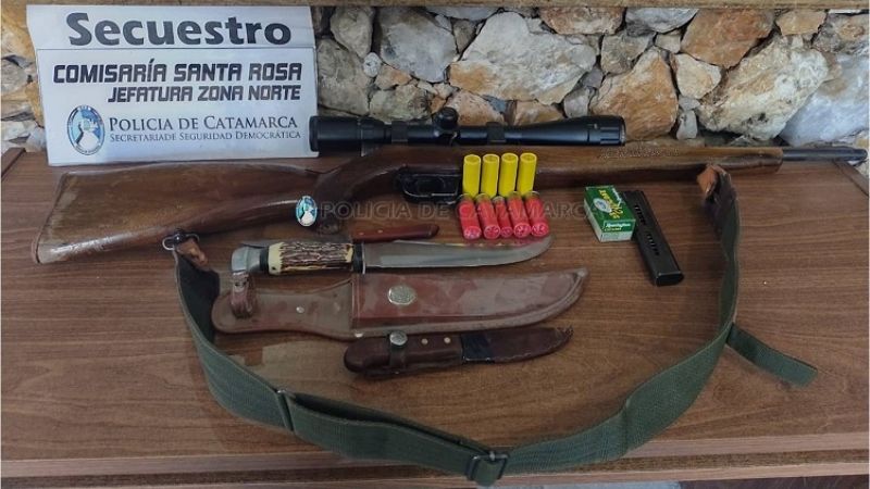 Aprehenden a un cazador y le secuestran la escopeta