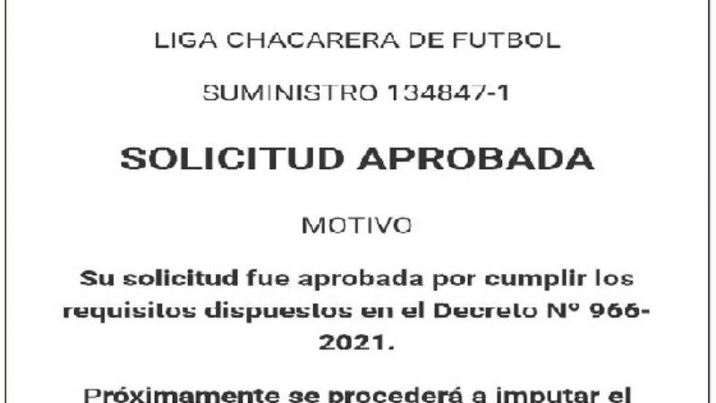 Chacareros beneficiados con subsidio a la energía eléctrica