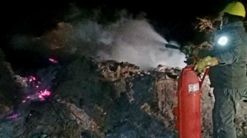 Incendio afectó el servicio de energía eléctrica en San Martín