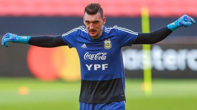 Armani volvió a dar positivo y quedó en duda para la Copa América