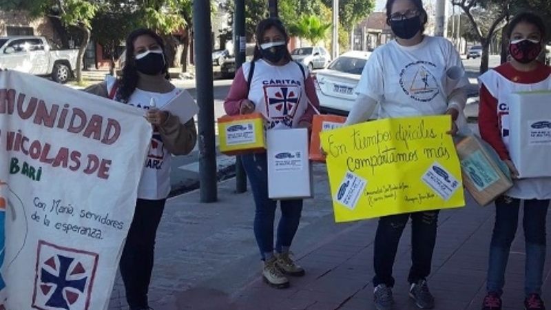 Se puso en marcha el operativo por la Colecta de Cáritas