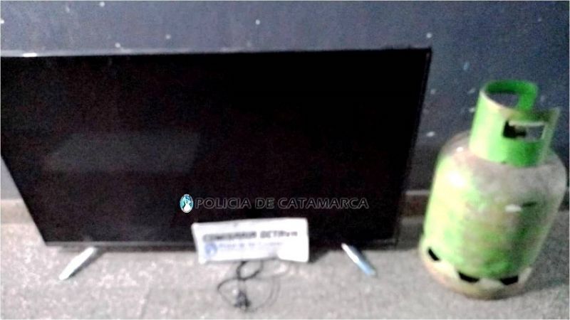 Entraron a robar y se apoderaron de un TV Led