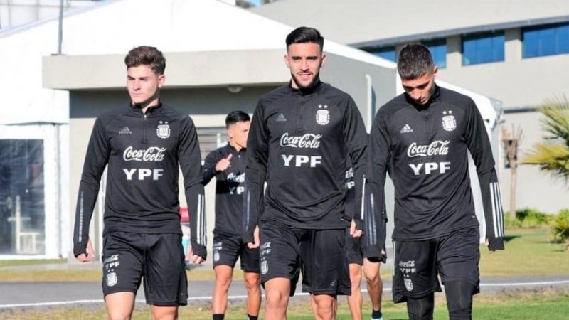 Argentina a Brasil, con el “11” definido y duda en el esquema