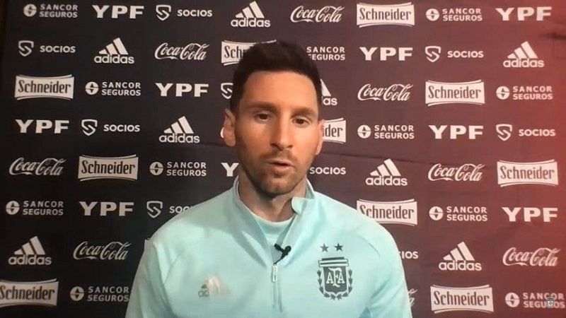 "Es el momento de dar el golpe", se entusiasmó Messi: