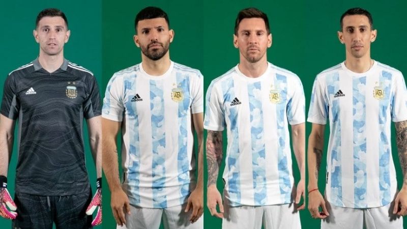 Agüero sigue con la 9 y Messi con la 10, en la Selección