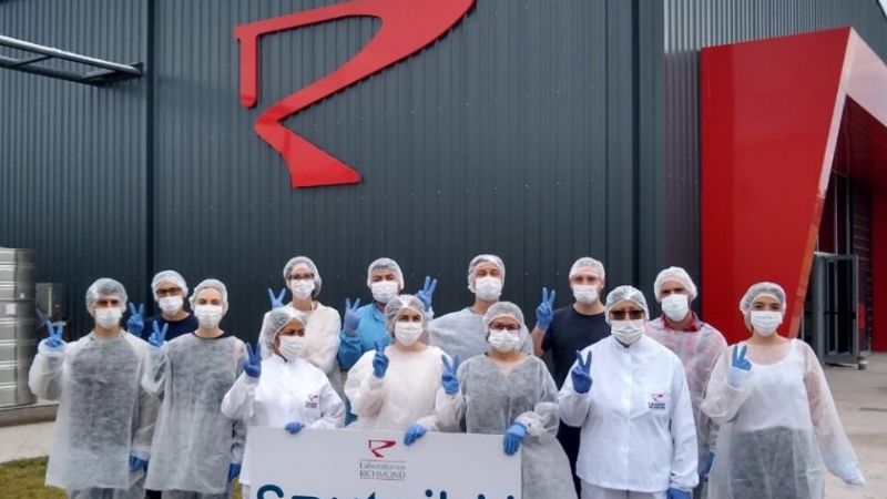 El laboratorio Richmond terminó el primer lote de vacunas Sputnik V