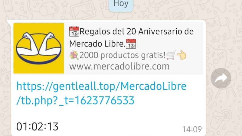 Advierten por falsos mensajes de WhatsApp para robar datos
