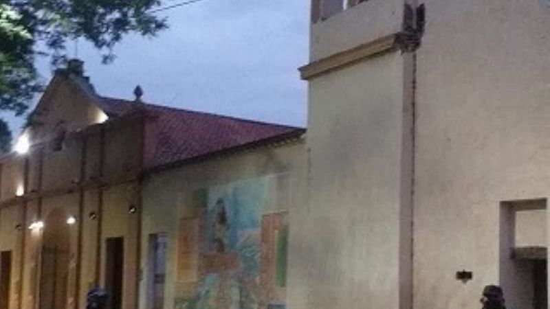 Temen que colapse parte de la estructura de una histórica iglesia