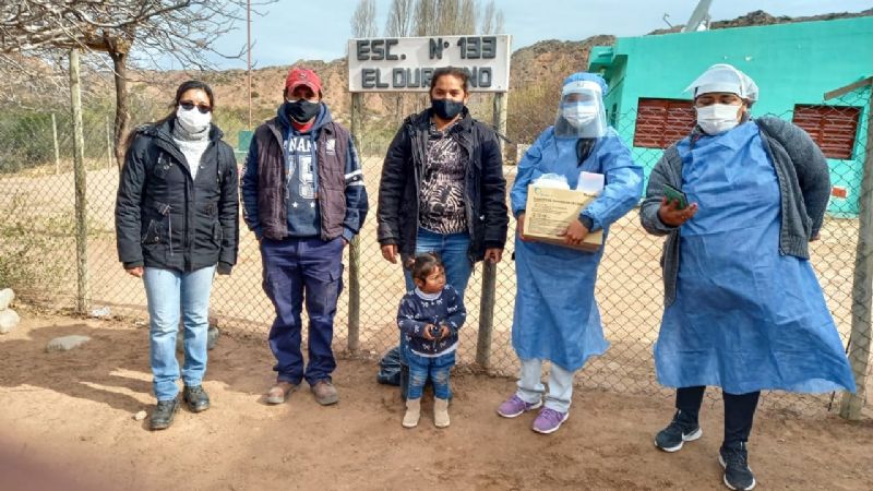 El Durazno recibió vacunas contra el Covid-19 y antigripal