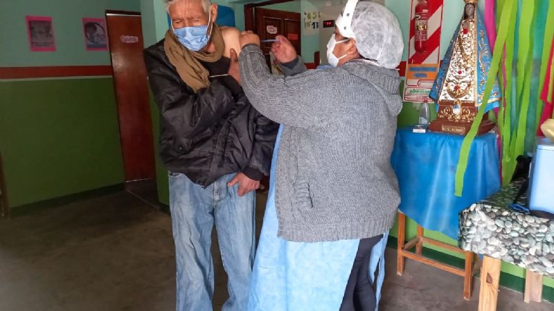 El Durazno recibió vacunas contra el Covid-19 y antigripal