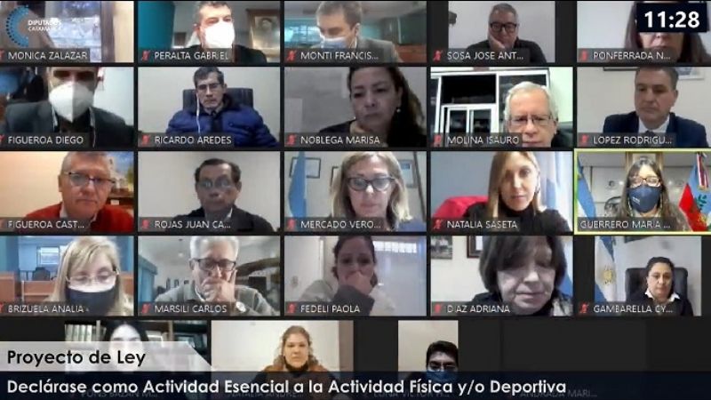 Diputados aprobó "su" proyecto que declara esencial a la actividad física