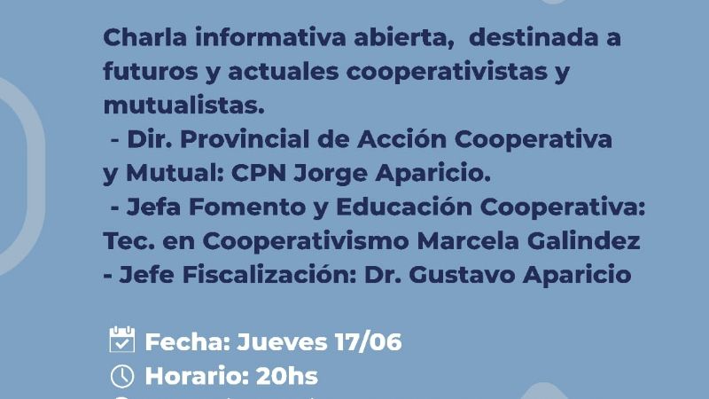 Cooperativas: ciclo formativo y de consulta para municipios y entidades