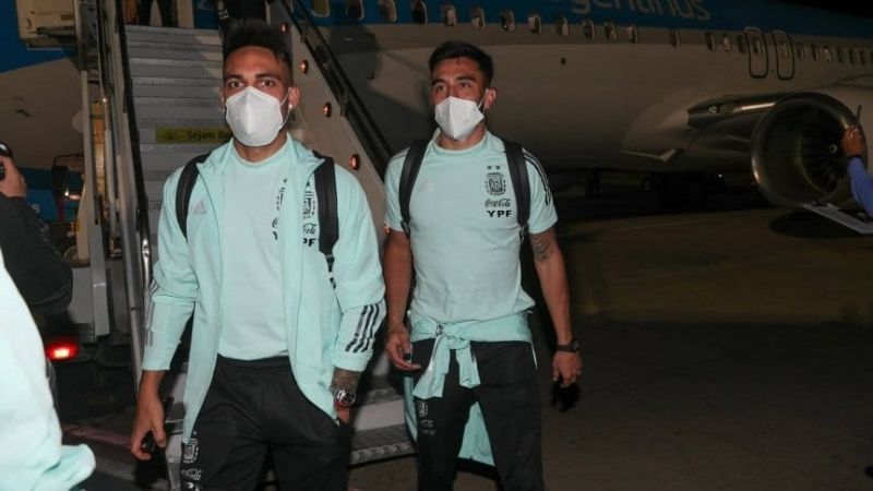 Argentina ya está en Brasilia para enfrentar a Uruguay