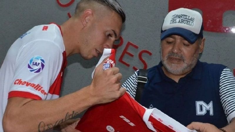 “Es un animal”, dijo Diego sobre Briasco, nuevo refuerzo de Boca