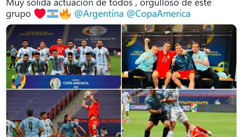 “Dibu” Martínez: “Estamos para ganar la Copa América"