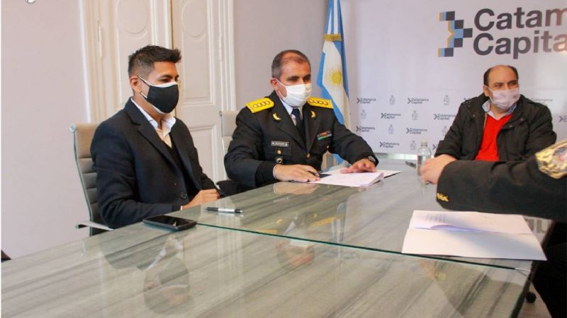 Firma de convenio con la Caja de Crédito de la Capital