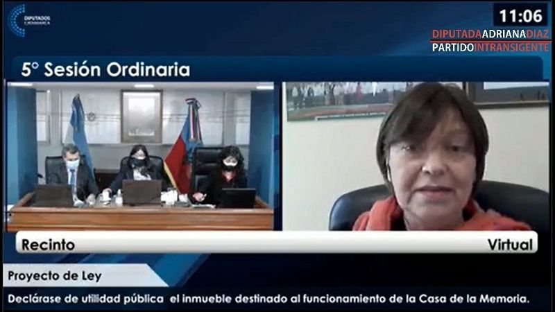 Media sanción para expropiar la “Casa de la Memoria”