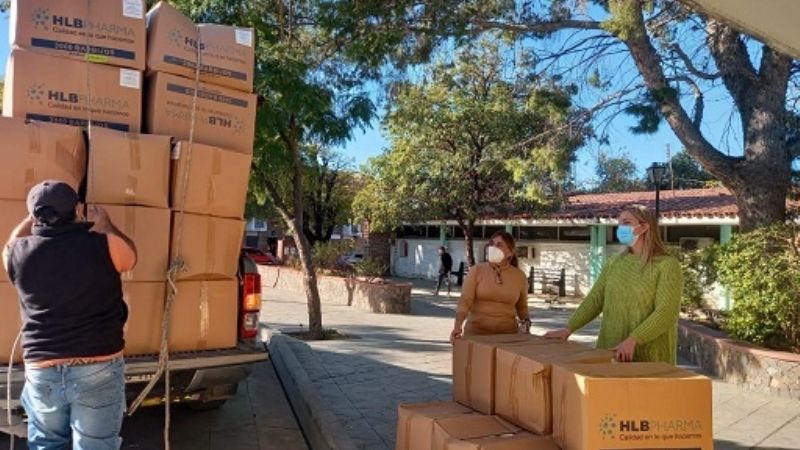 Gobierno inició la distribución de barbijos en los municipios