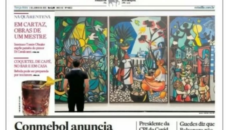 Diarios cuestionan a Bolsonaro por recibir la Copa América