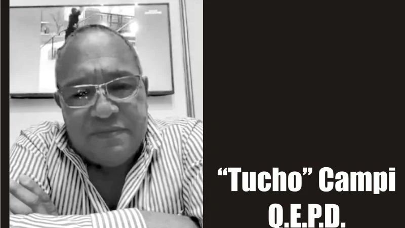 Más dolor “tuerca” por la muerte de Rafael "Tucho" Campi