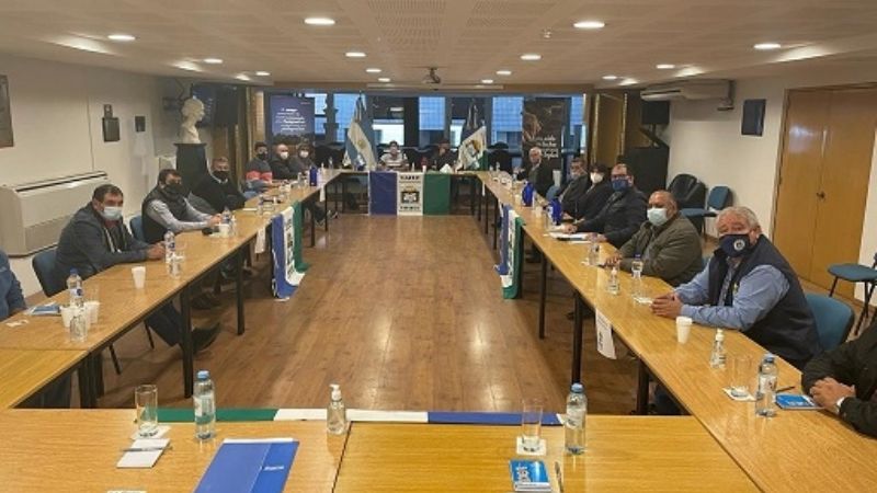 Voytenco relanzó su conducción con respaldo federal