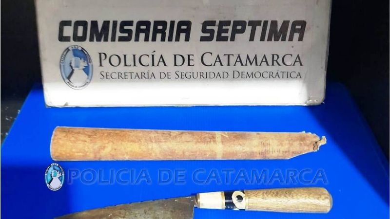 Golpeó a su prima y lo buscaron en la comisaría con un puñal