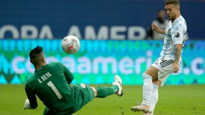 Argentina venció a Paraguay y clasificó a los 4tos. de final