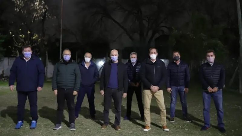 Rodríguez Larreta en el “armado” de Santilli en Provincia