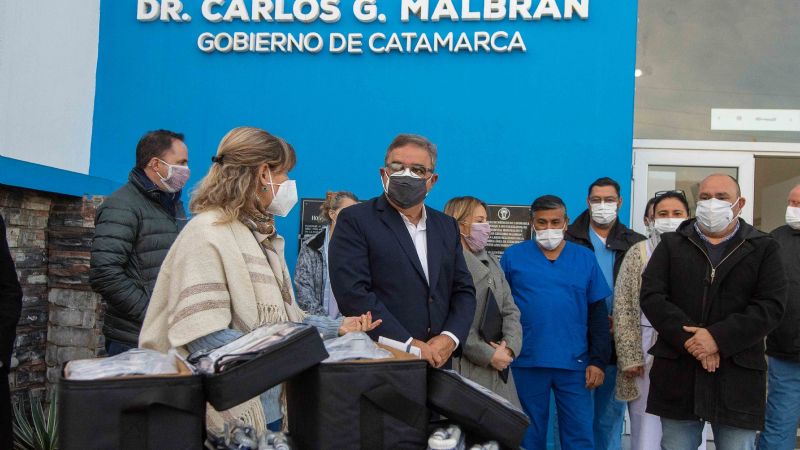 Jalil recibió a nuevos profesionales para el Malbrán