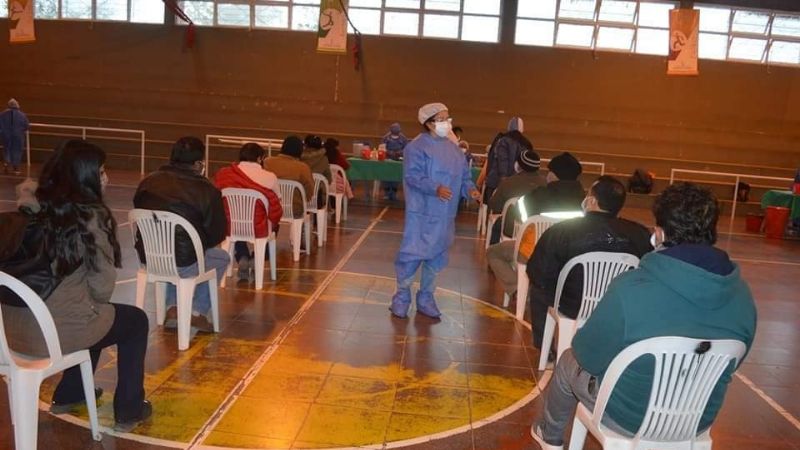 Santa María comenzará la vacunación a mayores de 40 años y embarazadas