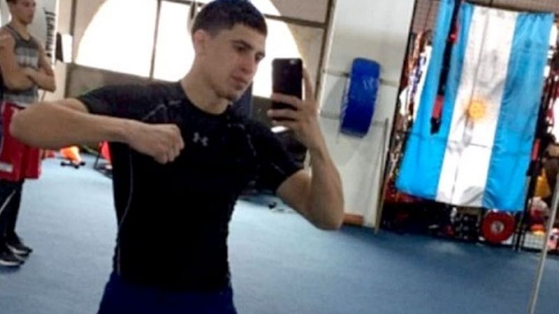 El catamarqueño Josué Agüero entrena con el Seleccionado Amateur de Boxeo