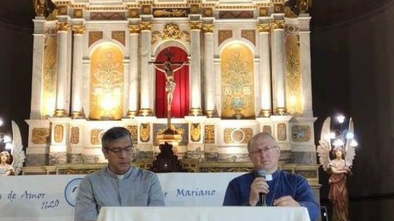 "Que la Virgen lo cuide, lo fortalezca y lo sostenga en esta nueva misión"