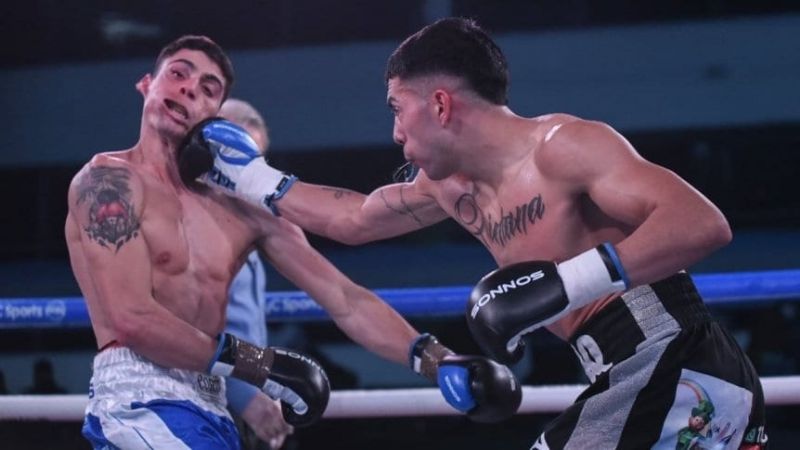 Quintana noqueó a Daneff en gran pelea y se llevó la corona