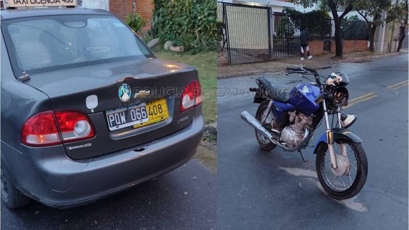 Choque en avenida Ojo de Agua