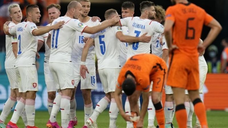 Sorpresa “Checa” en la Eurocopa, al eliminar a Países Bajos