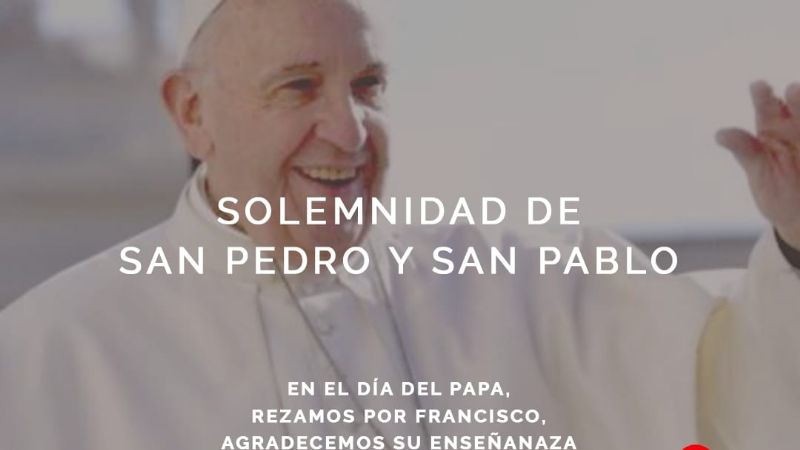 La Iglesia reza por el Papa Francisco en el Día del Pontífice