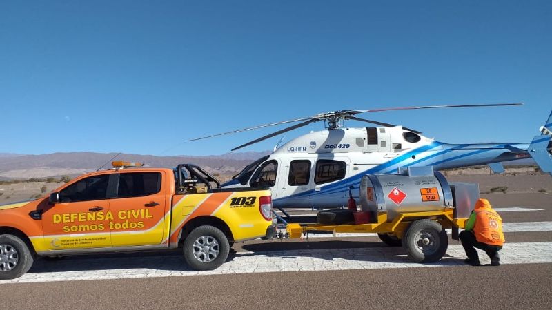 Doña Lorenza se encuentra estable y es traslada por vía aérea a Capital