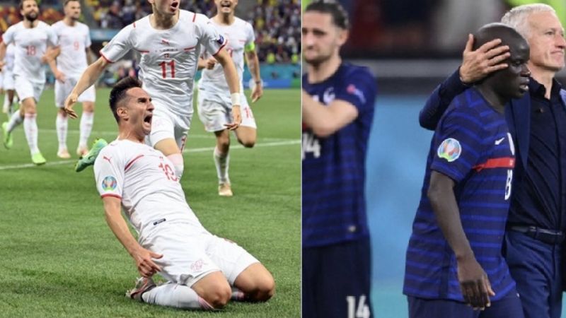 Suiza dio “el golpe” en la Eurocopa, eliminando a Francia