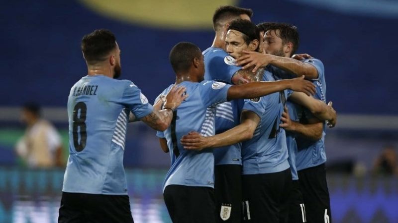 Uruguay-Colombia y Paraguay-Perú, en los 4tos. de final